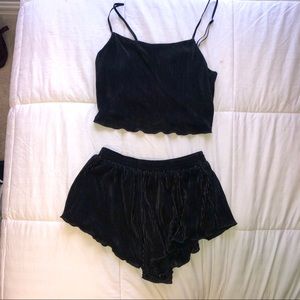 forever 21 two piece pajama set